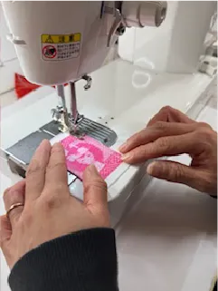 御守の製作工程